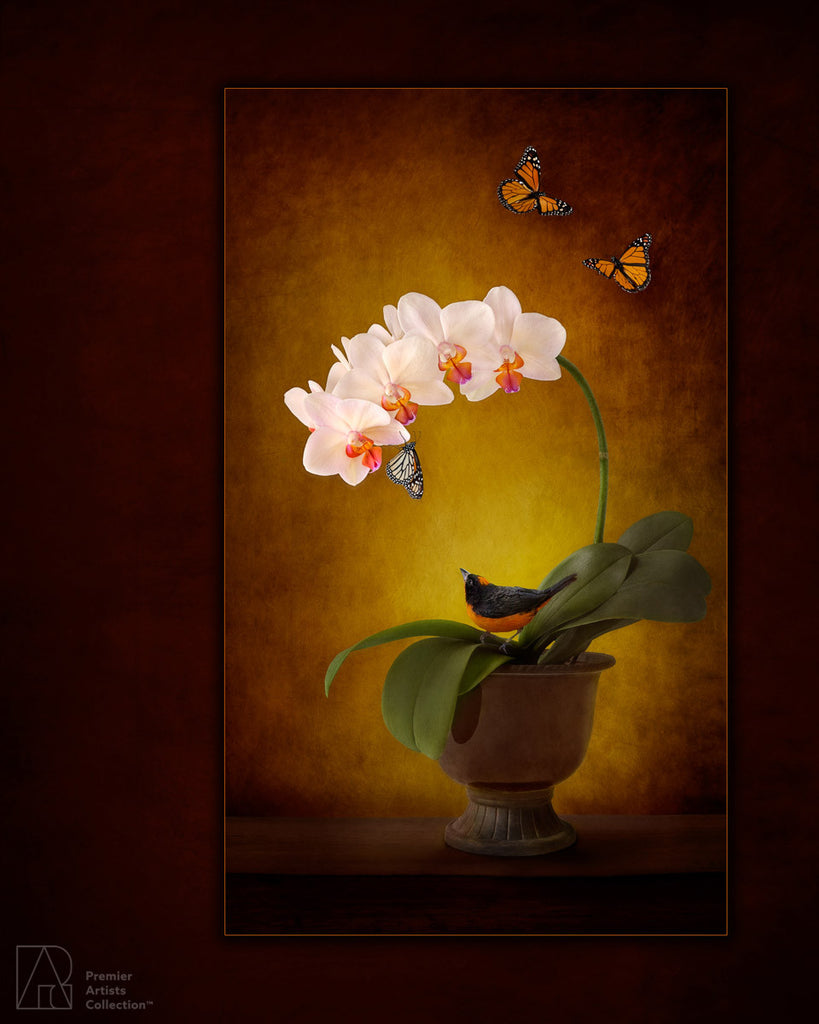 Bird and Butterflies - Karen Nakamura